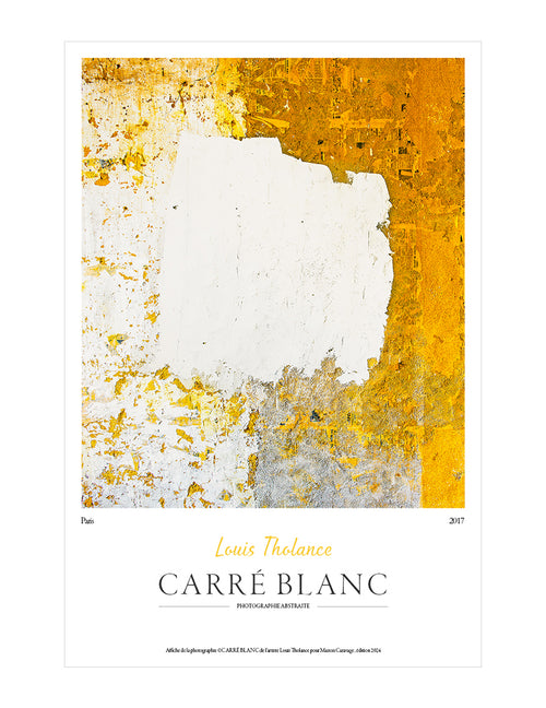 Carré Blanc Poster
