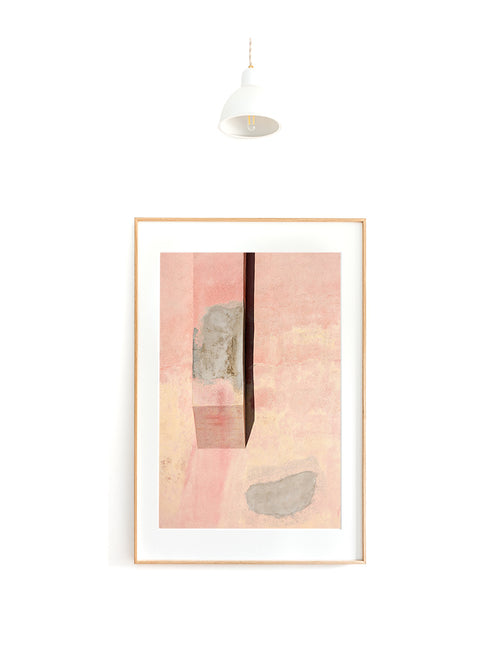 Pink Wall Print