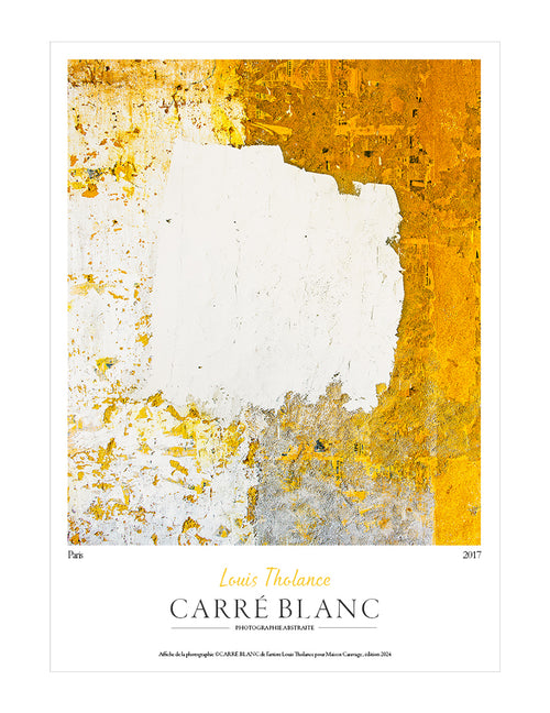 Carré Blanc Poster