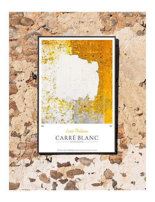 Carré Blanc Poster