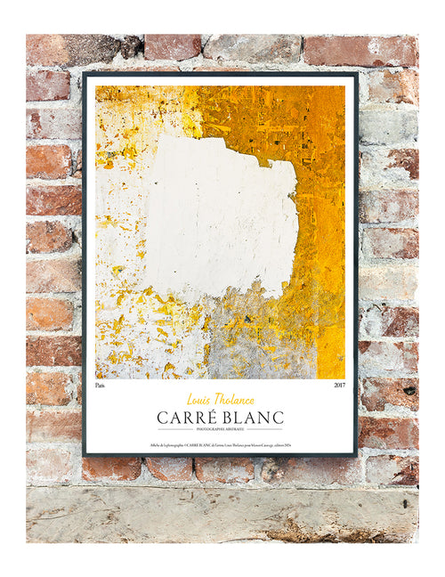 Carré Blanc Poster