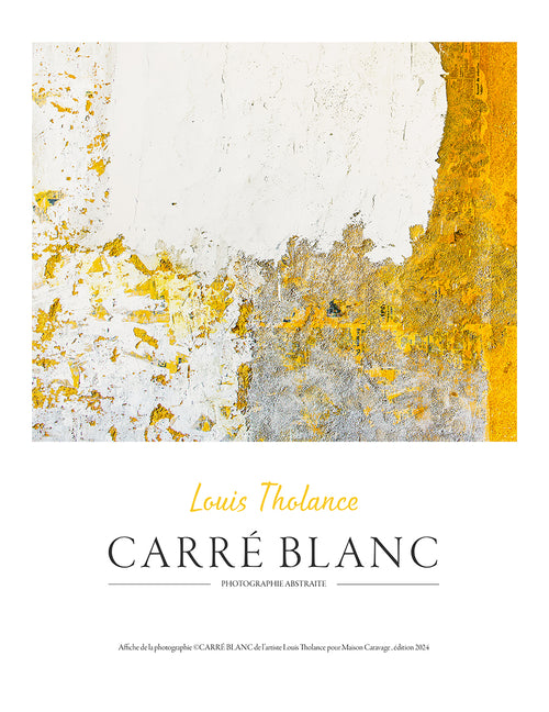 Carré Blanc Poster